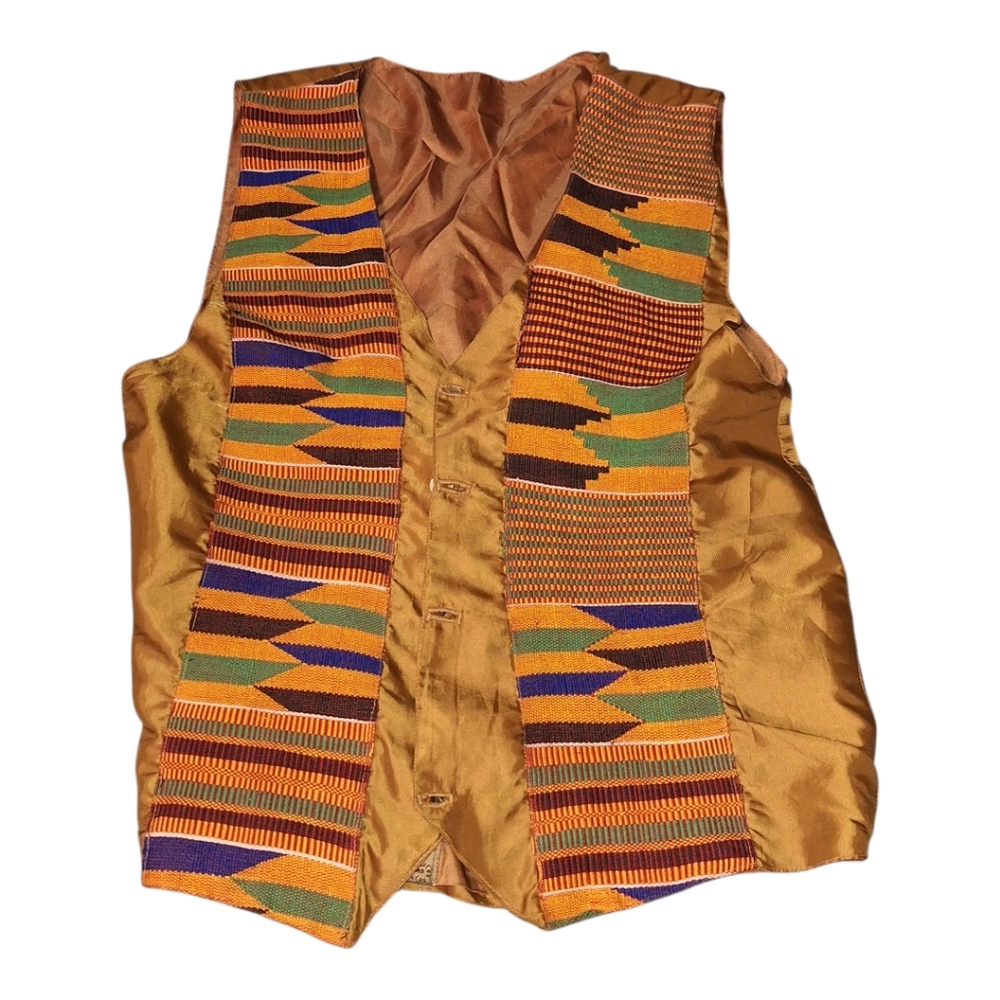Colorful Patterned Vest African Print